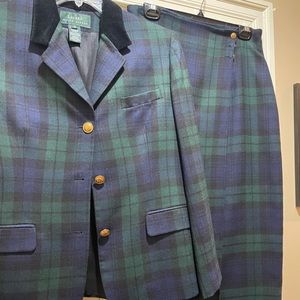 Ralph Lauren matching blazer and skirt